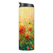 Blume Gemälde Gemälde Gemälde Gemälde Gemälde Thermosbecher (Nach rechts gedreht)