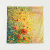 Blume Gemälde Gemälde Gemälde Gemälde Gemälde Wandteppich (Vorderseite (Horizontal))