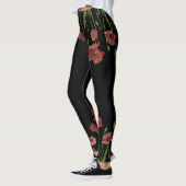 Blume gemustert leggings (Links)