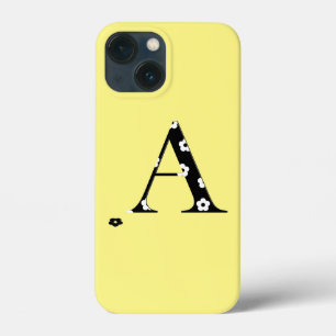Blume Gemustert Letter A Case-Mate iPhone Fall Hülle