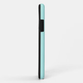 Blume Gemustert Letter F (blue & dots) Case-Mate i iPhone Hülle (Hinten/Rechts)