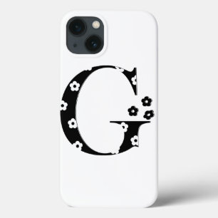 Blume Gemusterter Buchstabe G Case-Mate iPhone Hülle