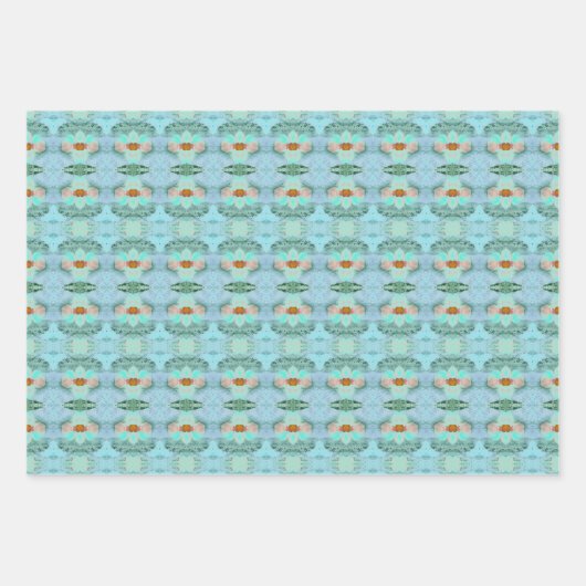 Blume Gemustertes Blatt (Vorderseite 2)