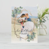 Blume geometrischer Rahmen (Stehend Vorderseite)