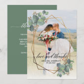 Blume geometrischer Rahmen (Vorne/Hinten)