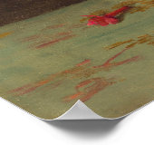 Blume - George Cochran Lambdin Fine Art Poster (Ecke)