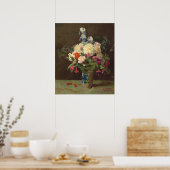 Blume - George Cochran Lambdin Fine Art Poster (Küche)