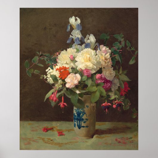 Blume - George Cochran Lambdin Fine Art Poster (Vorne)