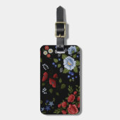 Blume Gepäckanhänger (Vorderseite vertikal)