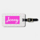 Blume Gepäckanhänger (Vorderseite horizontal)