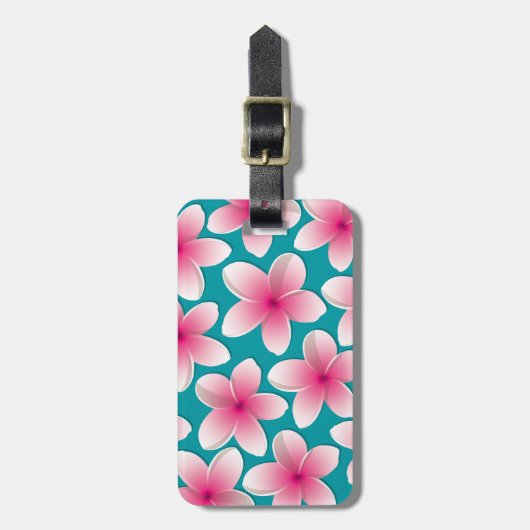 Blume Gepäckanhänger (Vorderseite vertikal)