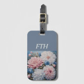 Blume Gepäckanhänger (Vorderseite Vertikal)