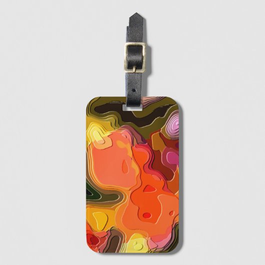 BLUME GEPÄCKANHÄNGER (Vorderseite Vertikal)