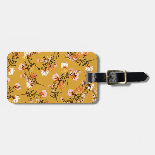 Blume Gepäckanhänger (Vorderseite horizontal)