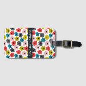 Blume Gepäckanhänger (Vorderseite (Horizontal))