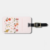 Blume Gepäckanhänger (Vorderseite horizontal)