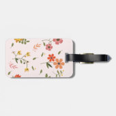 Blume Gepäckanhänger (Rückseite horizontal)