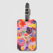 Blume Gepäckanhänger (Vorderseite Vertikal)