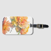 Blume Gepäckanhänger (Vorderseite (Horizontal))