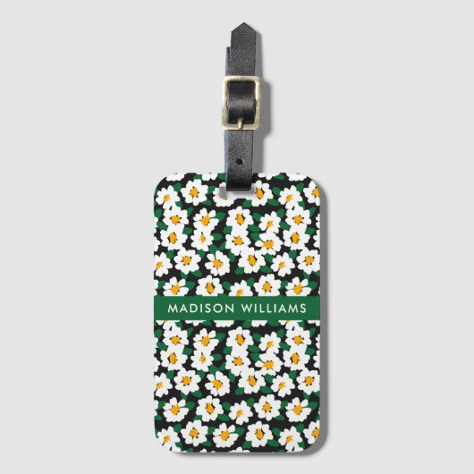 Blume Gepäckanhänger (Vorderseite Vertikal)