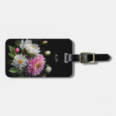 Blume Gepäckmarke Gepäckanhänger (Vorderseite horizontal)