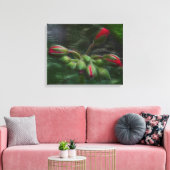 Blume Geranium Buds Leinwanddruck (Insitu (Wohnzimmer))