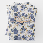Blume Geschenk für Blaue Weintrauben Geschenkpapier Set (Beispiel)