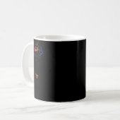 Blume - Geschenk für Multiple Sklerose Kaffeetasse (Vorderseite Links)