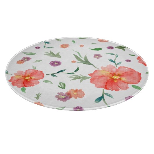 Blume - Geschenk für sie Schneidebrett (Ecke)