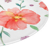 Blume - Geschenk für sie Schneidebrett (Ecke)