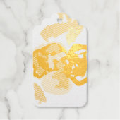 Blume Geschenkanhänger (Vorderseite)