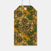 Blume Geschenkanhänger (Rückseite)