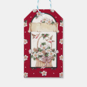 Blume Geschenkanhänger (Rückseite)