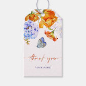 Blume Geschenkanhänger (Vorderseite)