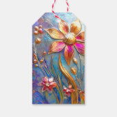 Blume Geschenkanhänger (Rückseite)