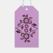 Blume Geschenkanhänger (Vorderseite)