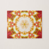 Blume Geschenke der Lebenmandala-15 Puzzle (Horizontal)