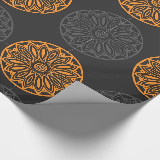 Blume Geschenkpapier (Ecke)