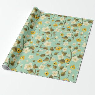Blume Geschenkpapier