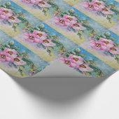 Blume Geschenkpapier (Ecke)