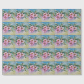 Blume Geschenkpapier (Flach)