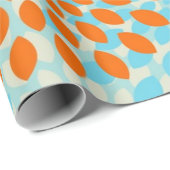 Blume Geschenkpapier (Rolleneckpunkt)