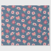 Blume Geschenkpapier (Flach)