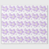 Blume Geschenkpapier (Flach)