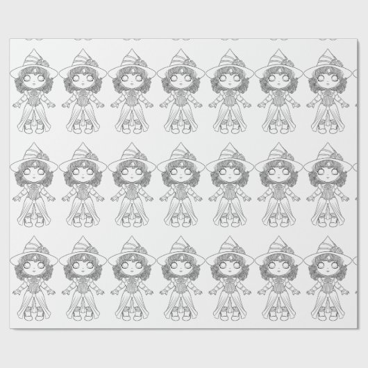 Blume Geschenkpapier (Flach)