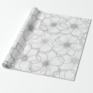 Blume Geschenkpapier