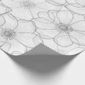 Blume Geschenkpapier (Ecke)