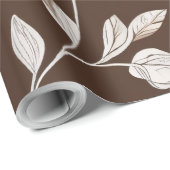 Blume Geschenkpapier (Rolleneckpunkt)