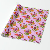 Blume Geschenkpapier (Ungerollt)