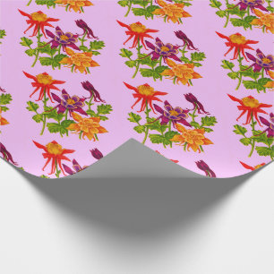 Blume Geschenkpapier